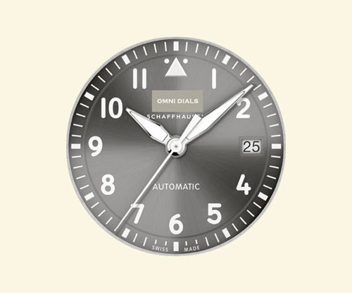 OMNIDIALS+ Watch Dials manufacturer Pad printing watch dial OMD001
